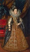 Frans Pourbus Portrait of Margaret of Savoy, Duchess of Mantua Pourbus oil painting on canvas